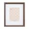 6 Pack: Dark Brown 5" x 7" Frame with Mat, Neutral Basic by Studio Décor®